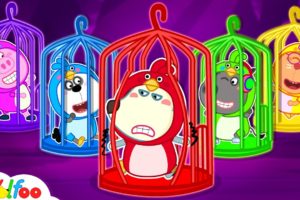 Wolfoo Rescues Five Little Birds From Colorful Cage - Kids Stories About Animals | Wolfoo Family