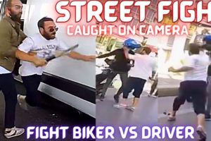 1 HOUR SPECIAL - STREET FIGHT, When Bikers Fight Back, Road Rage, Angry Karens & Idiots in cars 2022