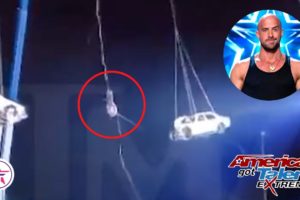 AGT Extreme Accident Leads to Near DEATH of Daredevil Jonathan Goodwin! All the Details...