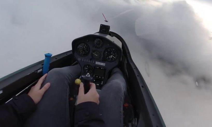 Almost Crash - Glider flies into IMC - What could happen if VMC pilot flies into IMC?