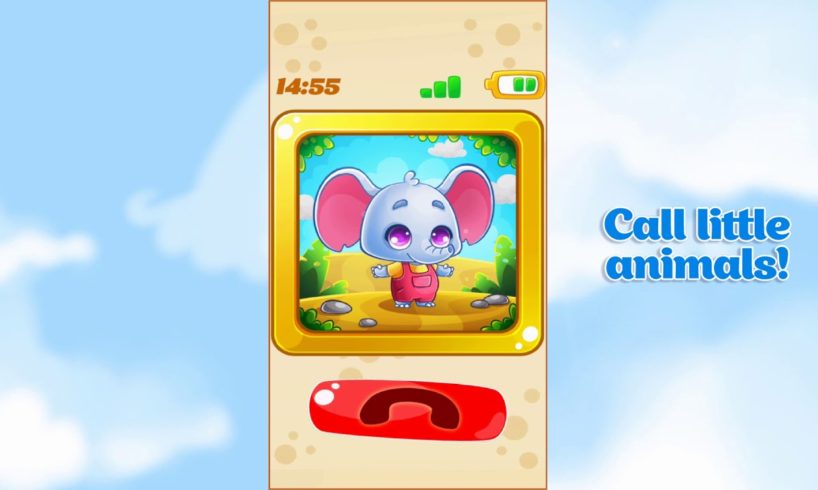 Babyphone gameplay! Call your friends animals, play mini-games and listen to music!