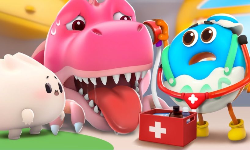 Checkup on Dinosaur | Doctor Cartoon | Kids Cartoon | Kids Stories | BabyBus