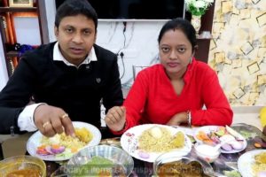 Dola Rege Agun | Ajker Dinner Menu | Chicken Pakora | Egg Biryani | Mutton Kosha | ENG Subtitle