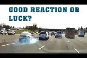 Good Reaction or Luck? Near Miss & Close Calls. People Almost Got Hurt.