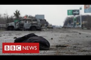 Gruesome evidence points to war crimes on road outside Kyiv - BBC News