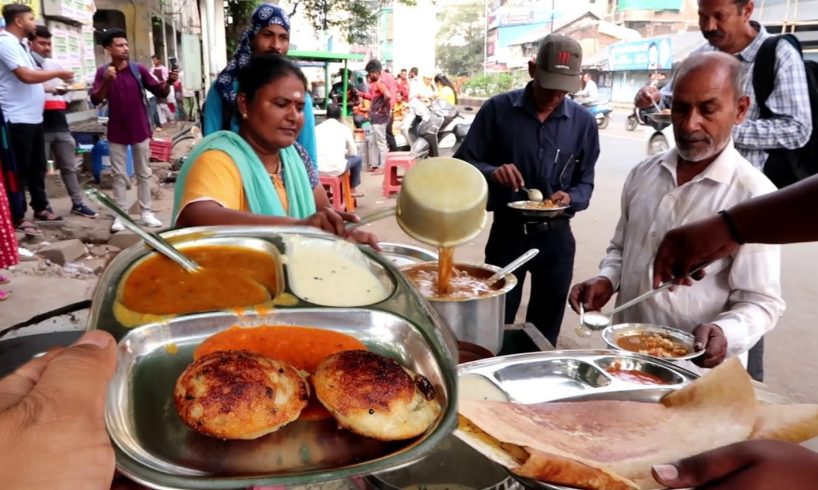 It's A Family Shop | Hard Working Mom Dad & Son | Appe 35 Rs/ Plate ( 4 Piece ) | Nagpur Street Food