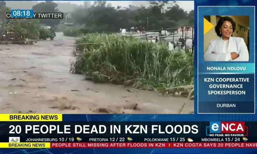 KZN COGTA speaks on flooding in the province