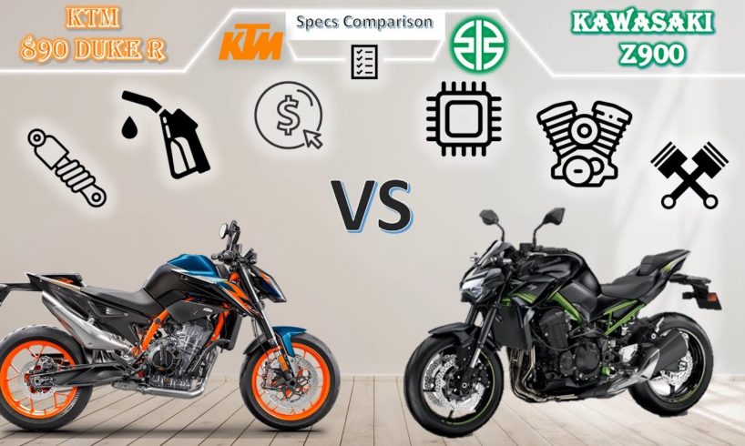 Kawasaki Z900 vs KTM 890 Duke R | Duke 890 vs Z900  | Z900 2022 | Z900 Top speed 2022