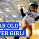 Kids are Awesome: 6 year old Skateboarder Sky