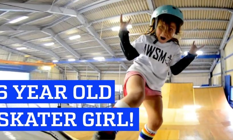 Kids are Awesome: 6 year old Skateboarder Sky