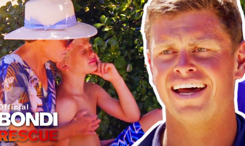 Little Boy In Agony After Serious Fall