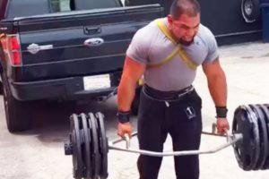 Man Pulls Truck While Lifting Weights | Extreme Workouts
