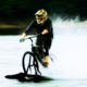 Man Rides Bike Across Lake | Spring Break IRL