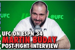 Martin Buday was worried Chris Barnett fight would end in DQ | UFC on ESPN 34