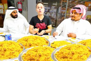 Most RARE Street Food Tour of Saudi Arabia - INSANE Camel Platter + FULL Day of Eating Saudi Food!!!