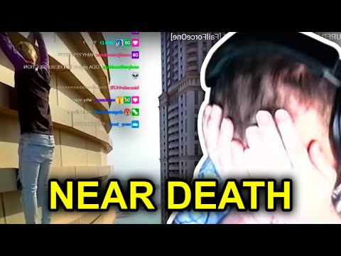 ODABLOCK REACTS TO NEAR DEATH CAUGHT ON CAMERA
