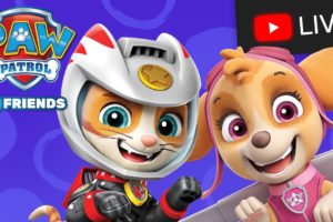 🔴 PAW Patrol Moto Pups, Dino Rescue, and More Live Stream | Cartoons for Kids