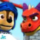 PAW Patrol Rescue Knights Stop Fire Breathing Dragon! 🔥 | Nick Jr.