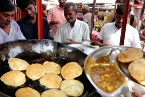 Patna Street Breakfast Dokan | Bihari People Enjoying Nasta Puri & Jilebi | Indian Street Food