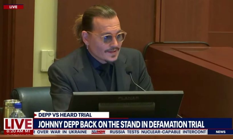 RAW feed: Johnny Depp explosive text messages read out loud in court | LiveNOW from FOX