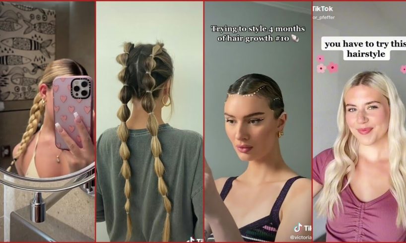 💇🏻‍♀️ TOP DIY HAIR TUTORIAL HAIR HACKS & TIPS TikTok Compilation #14