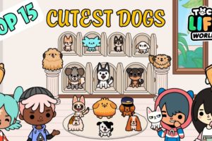 Top 15 Cutest Dogs in Toca Life World 🐶🤩 | Toca Boca | Shintomi