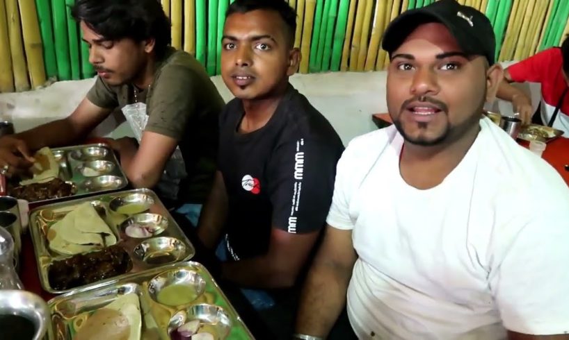 Unlimited Rice with Handi Mutton Only 220 Rs/ | Bihari People Enjoying Lunch | Dadan Handi Mutton