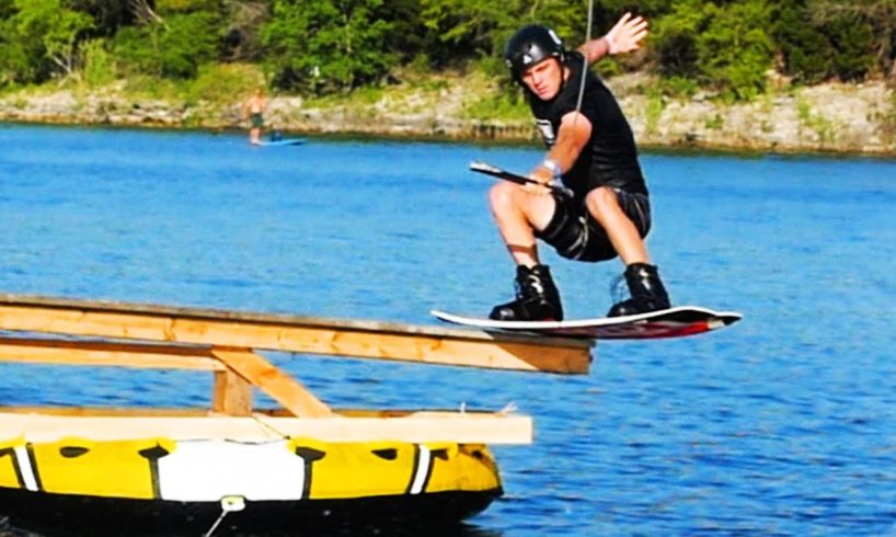 Wakeboarding Off Wooden Rails & More | Best Of The Week