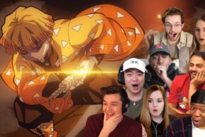 [ZENITSU SHOCKED US]| Demon Slayer Episode 12 Reaction Compilation