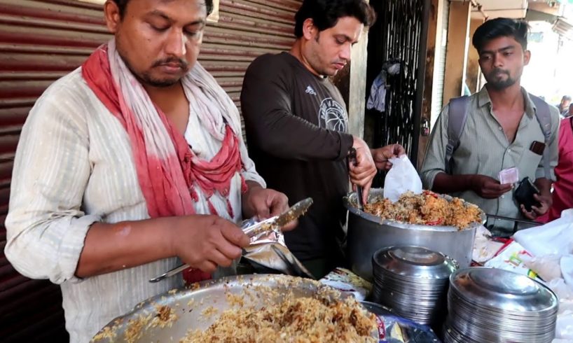 " Mullaji Zillha Biryani Center " | 1000 of Chicken Biryani Plates Finished | Nagpur Street Biryani