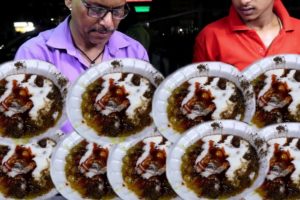 " Sri Chaat Corner " The Honest Man Selling | Tikki / Samosa / Papdi Chaat 35 Rs | Patna Street Food