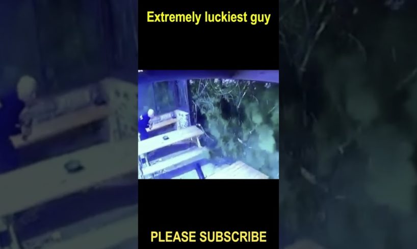LUCKIEST PEOPLE CAUGHT ON CAMERA#shorts
