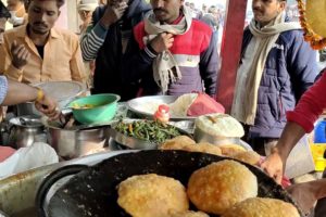 Aam Admi Ka Khana | Lucknow Street Breakfast | 2 Kachori 20 Rs/ | Indian Street Food
