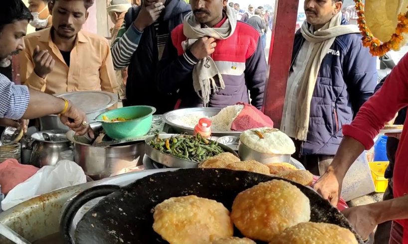 Aam Admi Ka Khana | Lucknow Street Breakfast | 2 Kachori 20 Rs/ | Indian Street Food