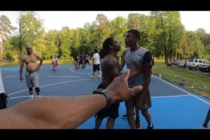 Basketball in the Hood *They started fighting*