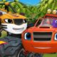 Blaze Jungle Rescues! w/ Stripes & Zeg 🐯 30 Minute Compilation | Blaze and the Monster Machines