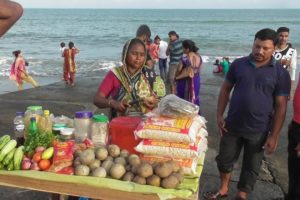 Delicious Masala Kot Bel (Wood Apple) | Besides Old Digha Sea Beach WB | Indian Street Food