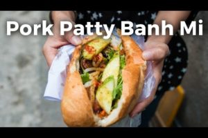 Delicious Pork Patty Banh Mi at Banh Mi 37 Nguyen Trai