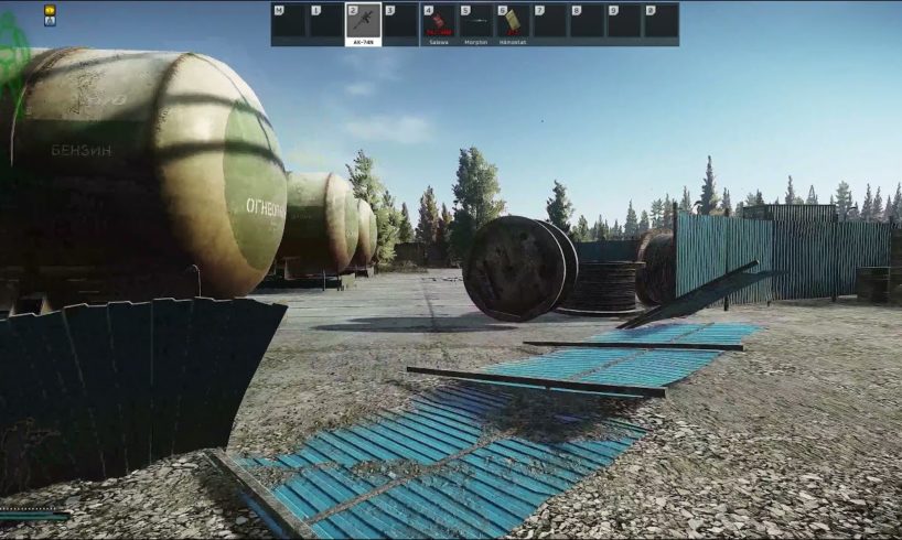 Escape From Tarkov----Full Raid----Near Death on Customs