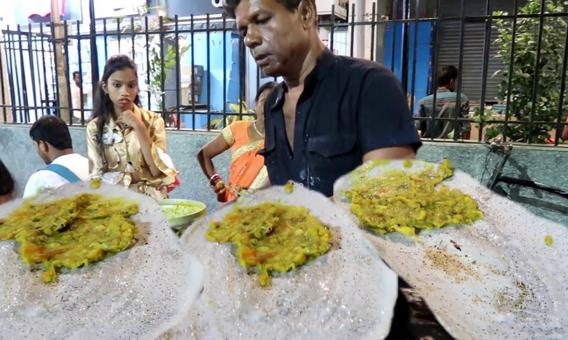 Fast Bihari Man Selling Dosa | Only 15 Rs Each | World Cheapest Dosa in Patna City | Street Food