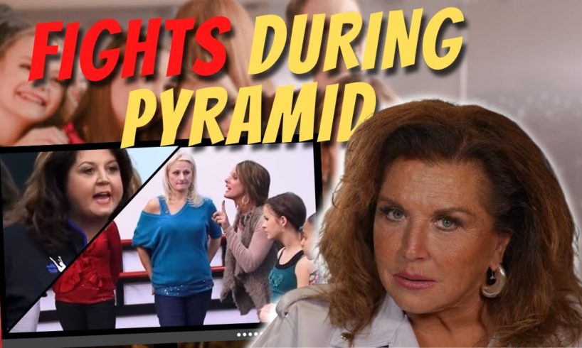 Fights During Pyramid 🤯 **dance moms** l Abby Lee Miller