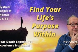 Find Your Life's Purpose Within Thomas 10 & 82