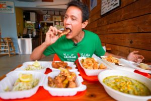 Fish & Chips!! 🐟 SEAFOOD FRY + Fried Shrimp! | Saltbox - Durham, NC!!