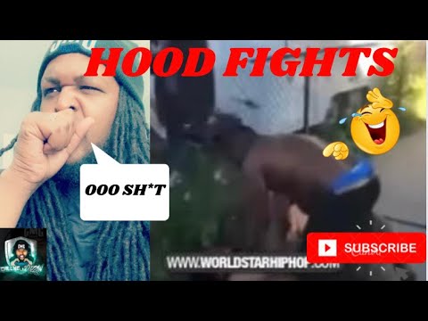 GETTIN SWELL UP🥊🥊 HOOD FIGHTS PT 1 *REACTION*