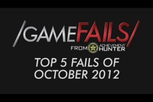 Game Fails: Best 5 Fails of October 2012