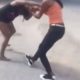 Girls Fighting in the hood￼