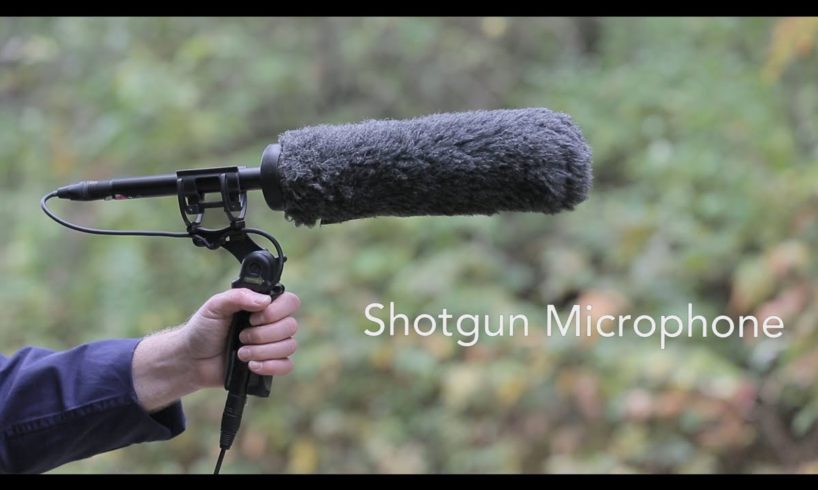 How To Record Audio  - Shotgun Microphone