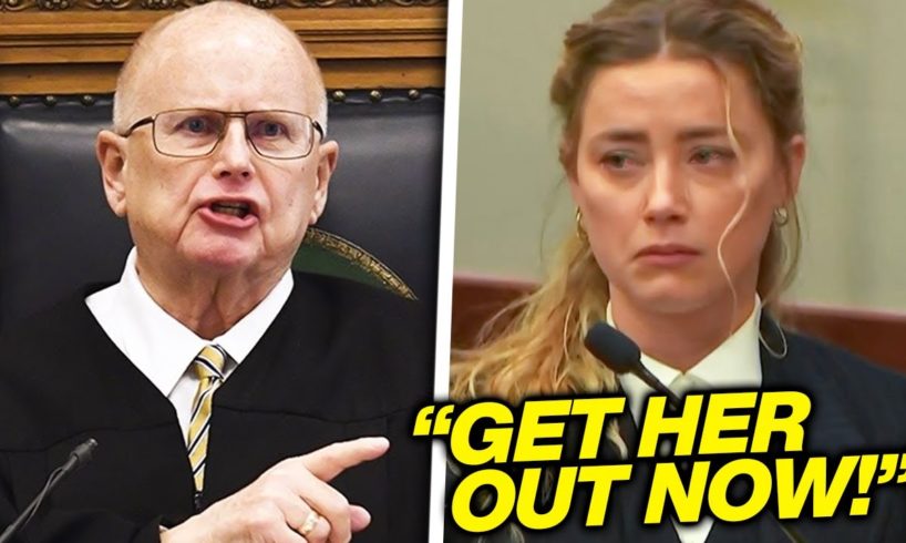 Judge KICKS Out Amber Heard For Cheating And LYING In Court