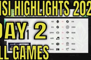 MSI 2022 Day 2 Highlights ALL GAMES | Mid Season Invitational Day 2