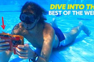 Man Reads Book Underwater | Best Of The Week